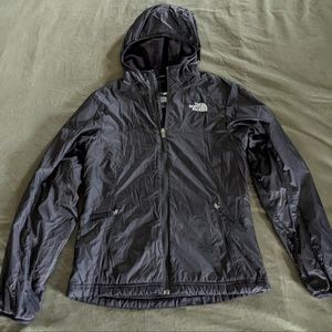 The North Face Jacket Womens XS Black Hooded Fleece Lining